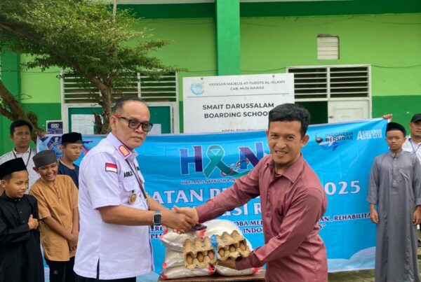 BNNK Musi Rawas berbagi di Pesantren Ma'had Darussalam, pada kegiatan Pra HANI Tahun 2025 BNNK Musi Rawas berbagi di Pesantren Ma’had Darussalam, pada kegiatan Pra HANI Tahun 2025