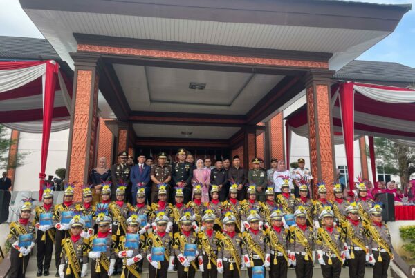Kepala BNNK Musi Rawas mengikuti Upacara dalam rangka Peringatan HUT Bhayangkara ke-79 Tahun 2025